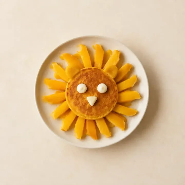 Lion pancake